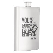 Menselijk universum heupfles (Rechts)