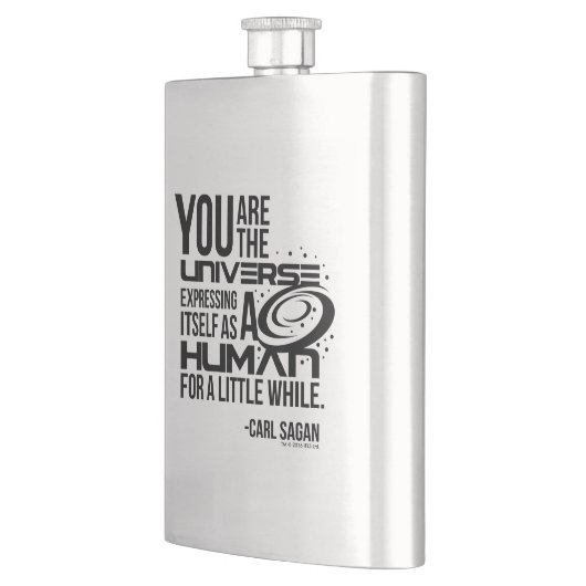 Menselijk universum heupfles (Links)