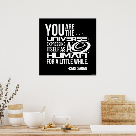 Menselijk universum poster (Keuken)