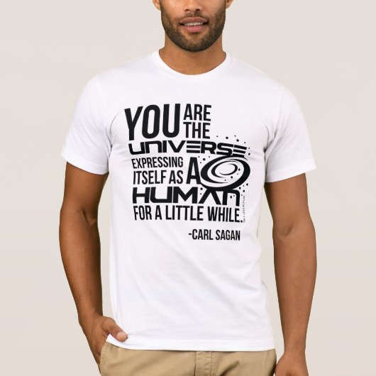 Menselijk universum t-shirt (Voorkant)