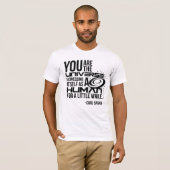 Menselijk universum t-shirt (Voorkant volledig)