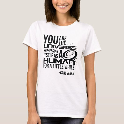 Menselijk universum t-shirt (Voorkant)