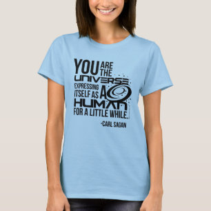 Menselijk universum t-shirt