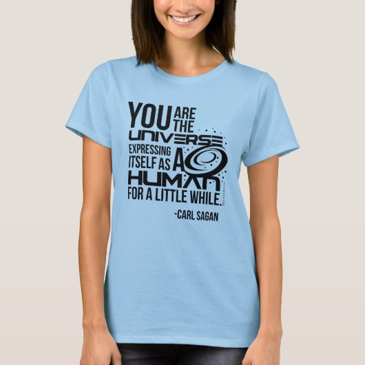 Menselijk universum t-shirt (Voorkant)