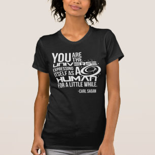 Menselijk universum t-shirt