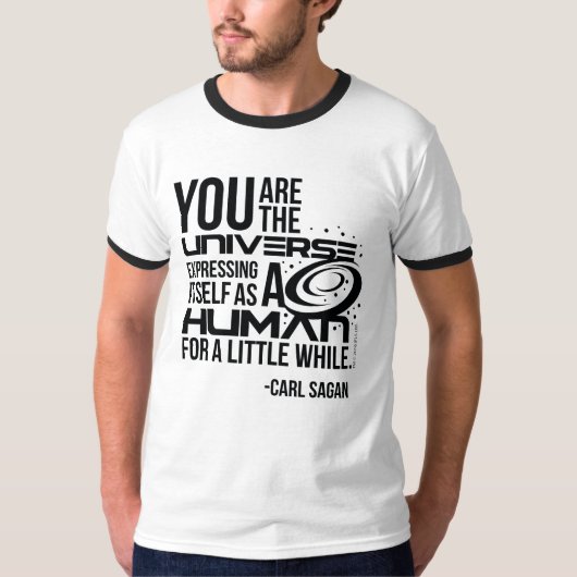 Menselijk universum t-shirt (Voorkant)