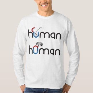 Menselijk versus Homan T-shirt