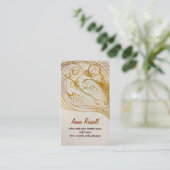 menselijk visitekaartje (Staand voorkant)