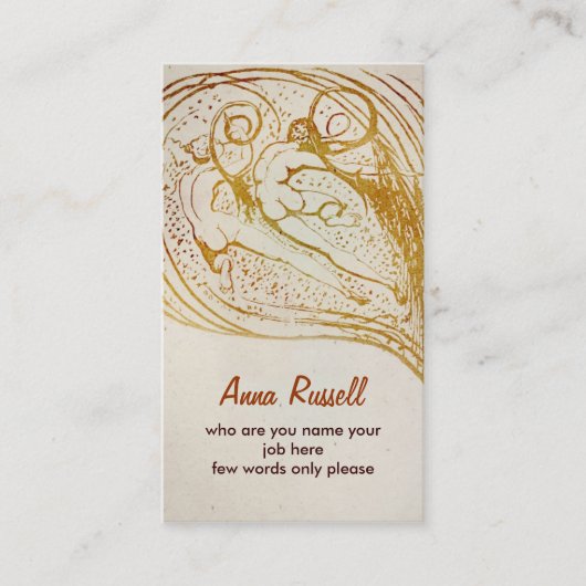 menselijk visitekaartje (Voorkant)