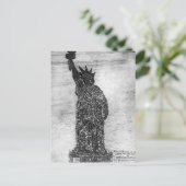 Menselijk Vrijheidsbeeld.  18.000_War-afbeelding Briefkaart (Staand voorkant)