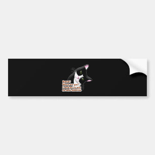 Menselijk? Waar ben je? Kat Bumpersticker