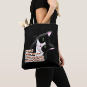 Menselijk? Waar ben je? Kat Tote Bag (Dichtbij)