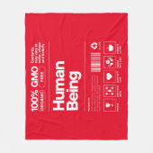 menselijk wezen fleece deken (Voorkant)