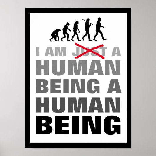 Menselijk zijn poster (Voorkant)