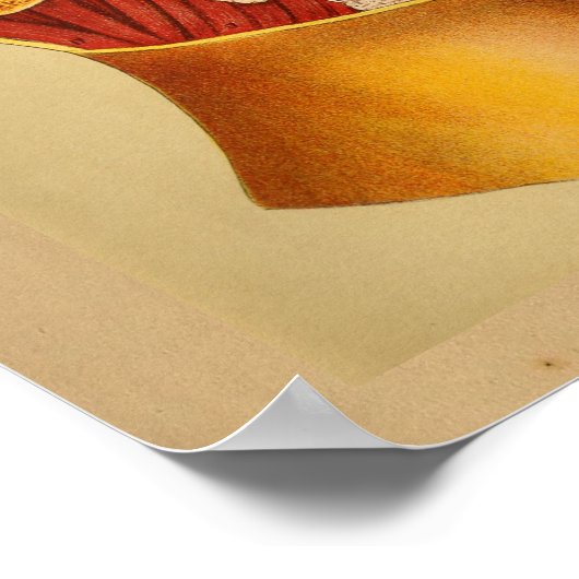  menselijke anatomie Afdrukkophersenen Poster (Hoek)