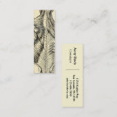 Menselijke anatomie Art Back Muscles (circa 1890) Mini Visitekaartje (Voorkant / Achterkant)