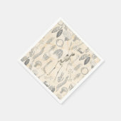  menselijke anatomie Cream Marfil Marble Servet (Hoek)