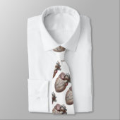  menselijke anatomie Hartorganen Gezonde Stropdas (Gebonden)