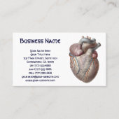  menselijke anatomie Hartorganen Gezonde Visitekaartje (Voorkant)