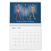 Menselijke anatomie kalender (Feb 2027)