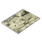  menselijke anatomie Larynx been Leonardo da Vinci Notitieboek (Linkerzijde)