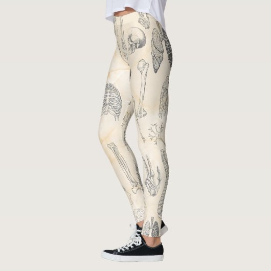 menselijke anatomie leggings (Links)