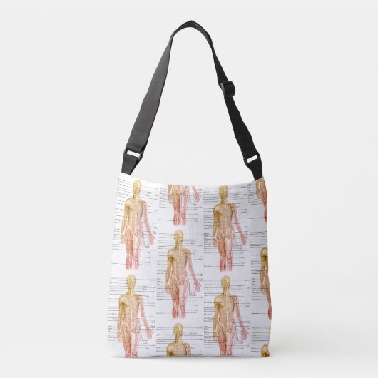 Menselijke anatomie Medische diagnostiek Crossbody Tas (Voorkant)
