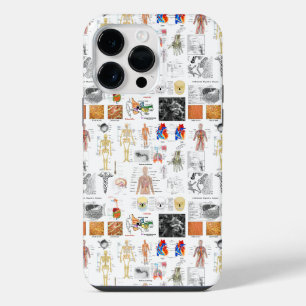 Menselijke anatomie medische kaarten iPhone 14 pro max hoesje