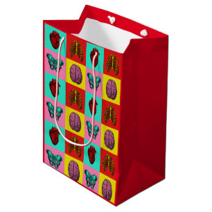 Menselijke anatomie Pop Art Medium Cadeauzakje