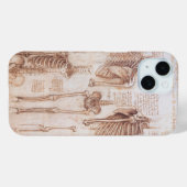 Menselijke anatomie Skeleton Botten van Leonardo d Case-Mate iPhone Case (Achterkant (horizontaal))