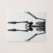 Menselijke anatomie Skeleton Legpuzzel (Horizontaal)