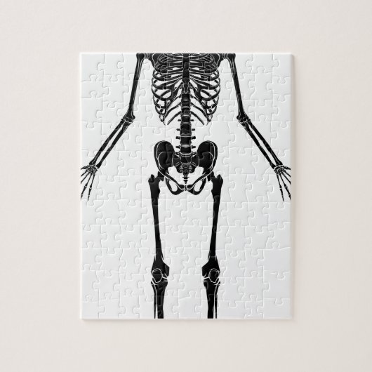 Menselijke anatomie Skeleton Legpuzzel (Verticaal)