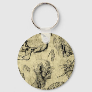  menselijke anatomie sleutelhanger