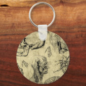 menselijke anatomie sleutelhanger (Voorkant)