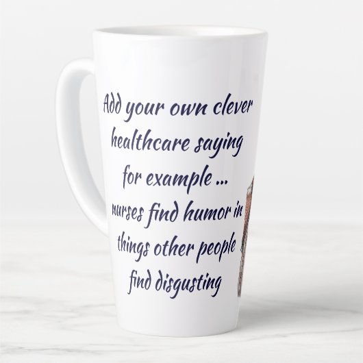 menselijke anatomie Throat, nek, borst, ribben Latte Mok (Linkerhoek)