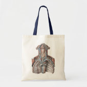 menselijke anatomie Throat, nek, borst, ribben Tote Bag (Voorkant)