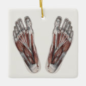  menselijke anatomie Voetafdruk podiatry Feet Keramisch Ornament (Voorkant)