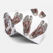  menselijke anatomie Voetafdruk podiatry Feet Stropdas (Opgerold)