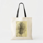 Menselijke anatomie, Vrouw Torso van Leonardo da V Tote Bag (Voorkant)