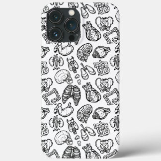 Menselijke Anatomie Weird Science Bio Skull Hallow Case-Mate iPhone Case