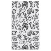 Menselijke Anatomie Weird Science Bio Skull Hallow Klein Cadeauzakje (Achterkant)