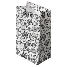 Menselijke Anatomie Weird Science Bio Skull Hallow Klein Cadeauzakje