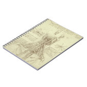 Menselijke anatomie wervelkolom door Leonardo da V Notitieboek (Linkerzijde)