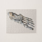 menselijke anatomie wetenschap, skeleton Feet Legpuzzel (Horizontaal)