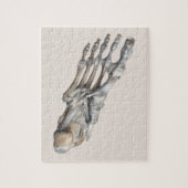 menselijke anatomie wetenschap, skeleton Feet Legpuzzel (Verticaal)