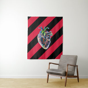 Menselijke anatomiebiologie Kunst Oorspronkelijke Wandkleed