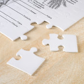 Menselijke anatomiegrafiek legpuzzel (Zijkant)