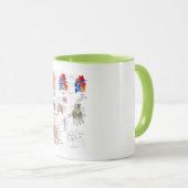 Menselijke anatomiekaarten mok (Voorkant rechts)