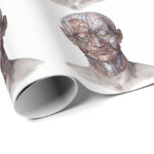  menselijke anatomiewetenschap, hoofd Throat Nose Cadeaupapier (Rol Hoek)