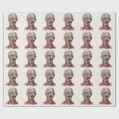 menselijke anatomiewetenschap, hoofd Throat Nose Cadeaupapier (Vlak)